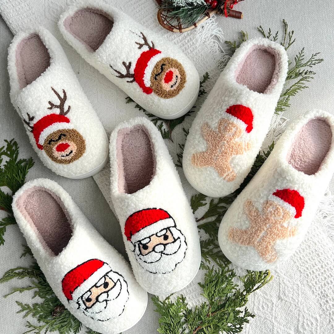 holiday slippers