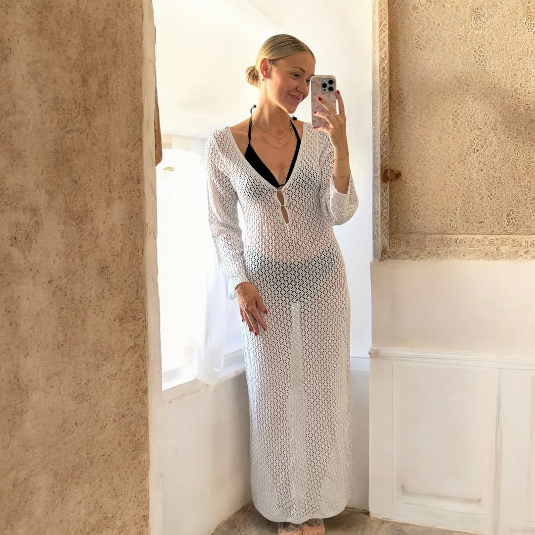 Eva Swimsuit Cover-Up Beach Dress Bikini Coverage Eva Swimsuit Cover-Up Beach Dress Bikini Coverage