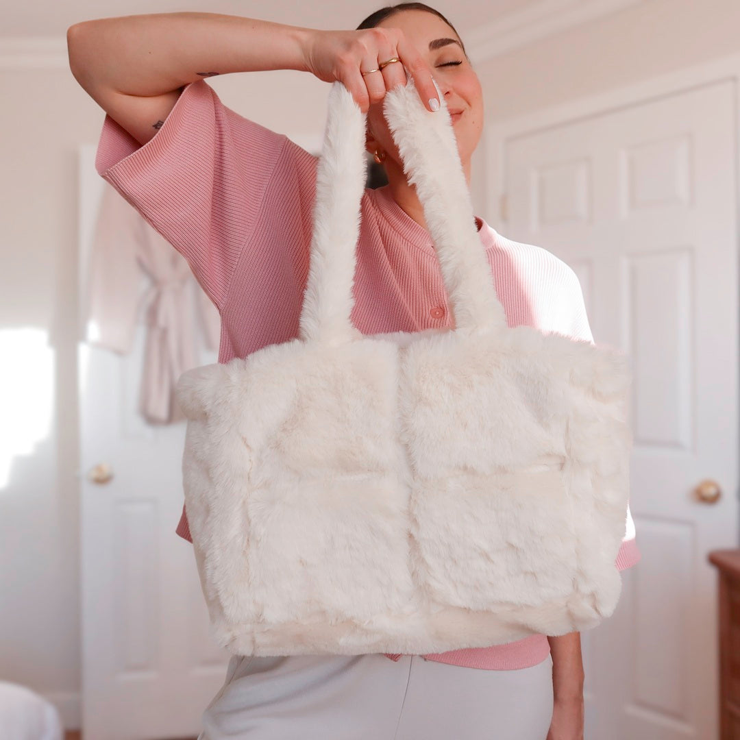 Nordic Cozy Tote Bag for Women