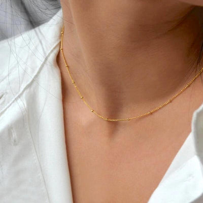 Yrsa Minimalist Gold Necklace