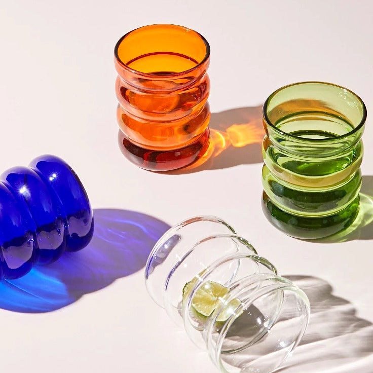 Colorful Bubble Glass Cups – Nordic Peace