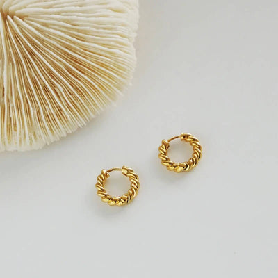 Aud Gold Minimalist Earrings