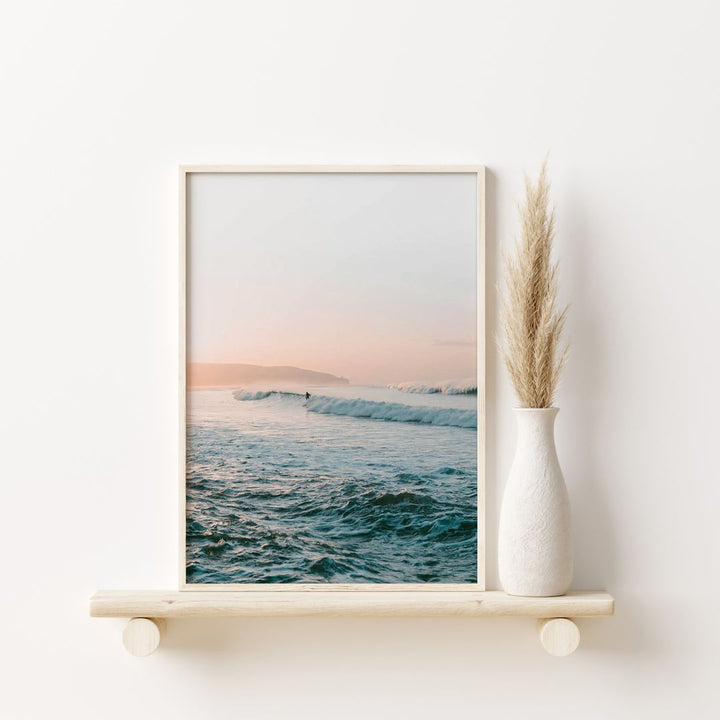 Promenade au coucher du soleil