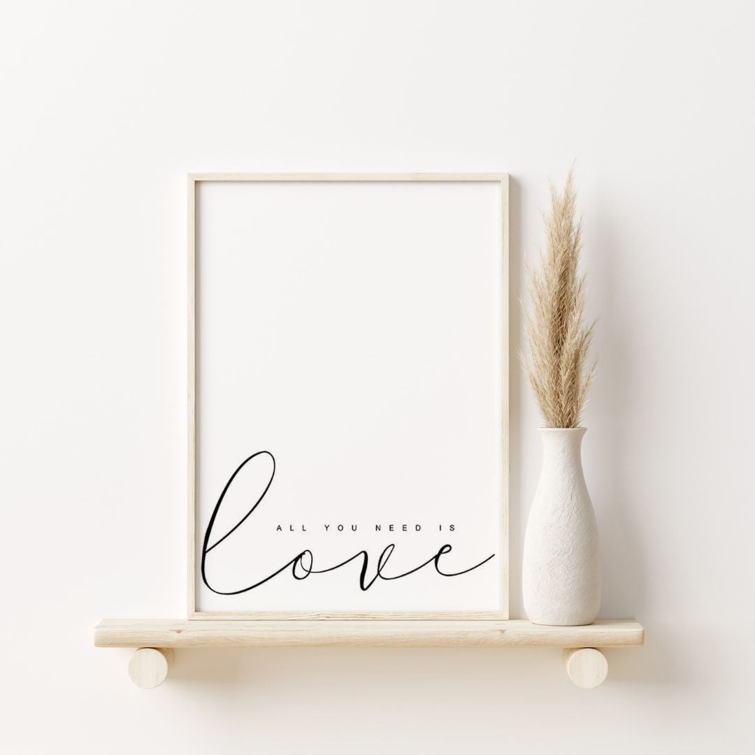 All You Need is Love