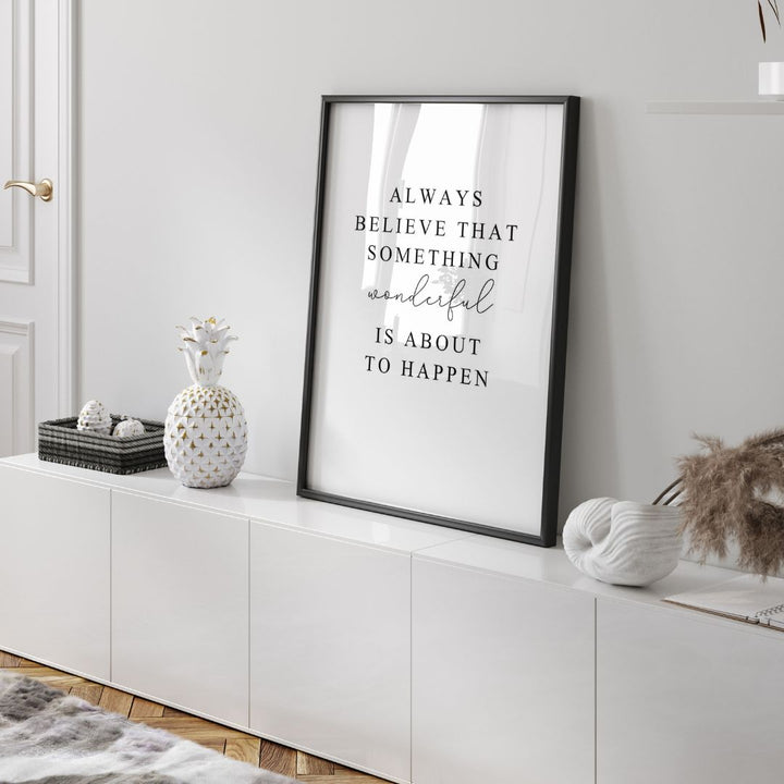 Quelque chose de merveilleux