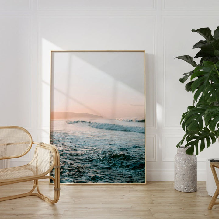 Promenade au coucher du soleil