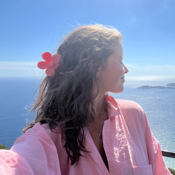 Bloom Flower Hair Claw Clip