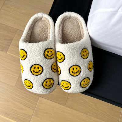 Mini Happy Face Slides Slippers