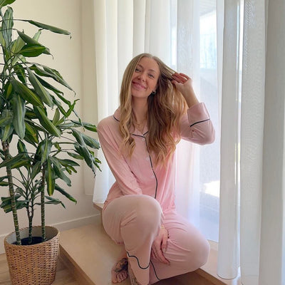 Ana Breathable Pajama Lounge Set