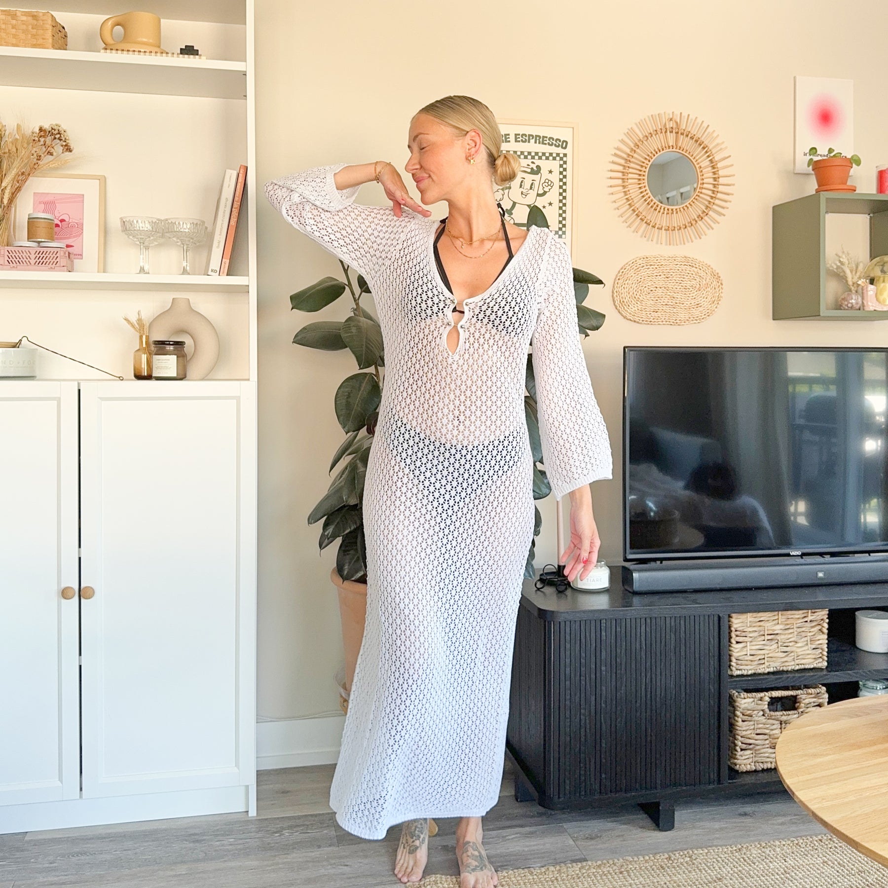 Eva Swimsuit CoverUp Beach Dress Bikini Coverage Nordic Peace