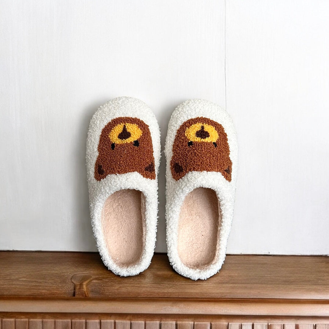 Chaussons Ours Brun Tout Doux - Taille 21 (France) - Enfant