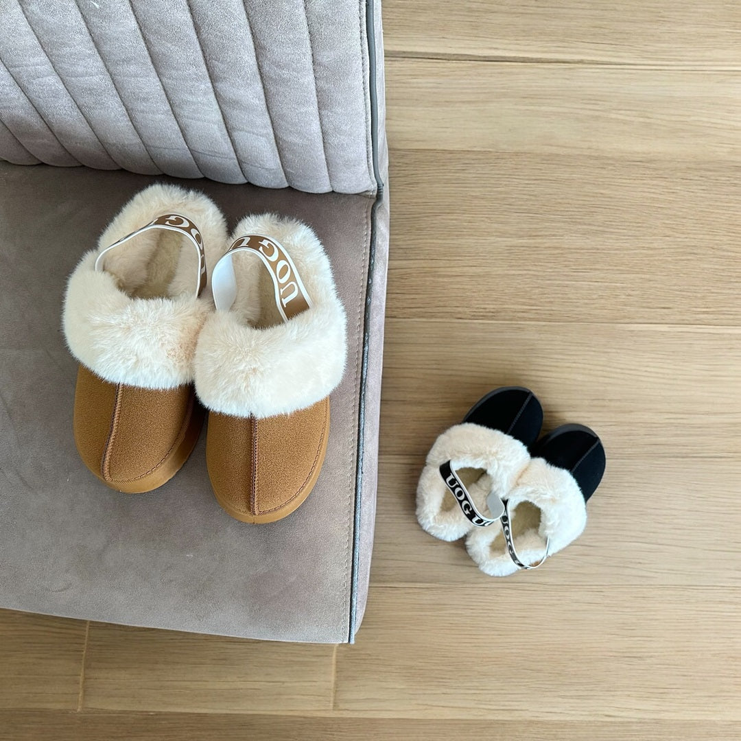 Jurgen Nefzger: Fluffy Clouds ユルゲン・ネフツガー UOG Cozy Plush Fur-Lined Slippers