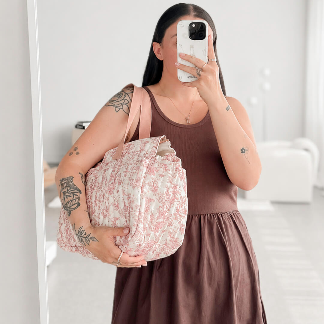 Hailey Multi-Pocket Diaper Bag