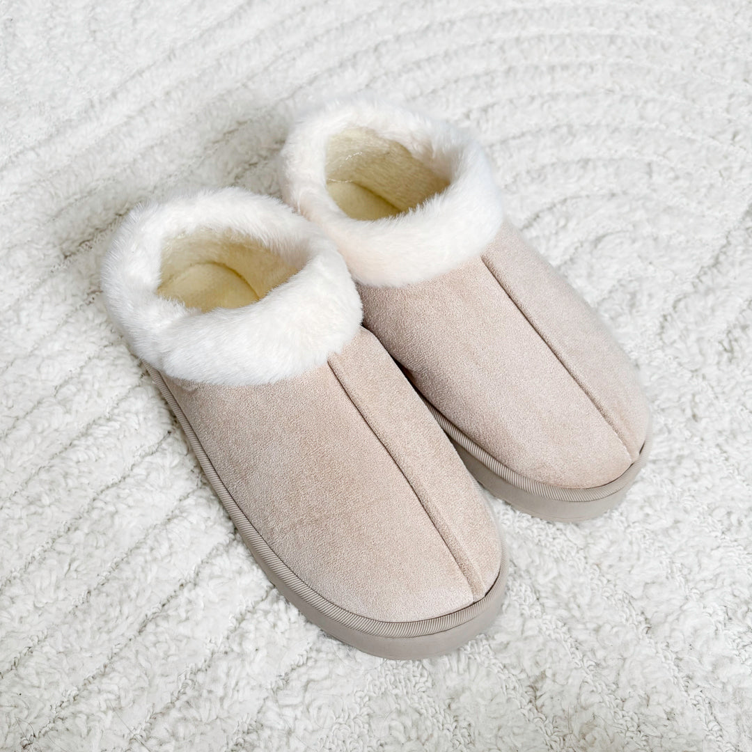 Winter cozy boots with plush lining