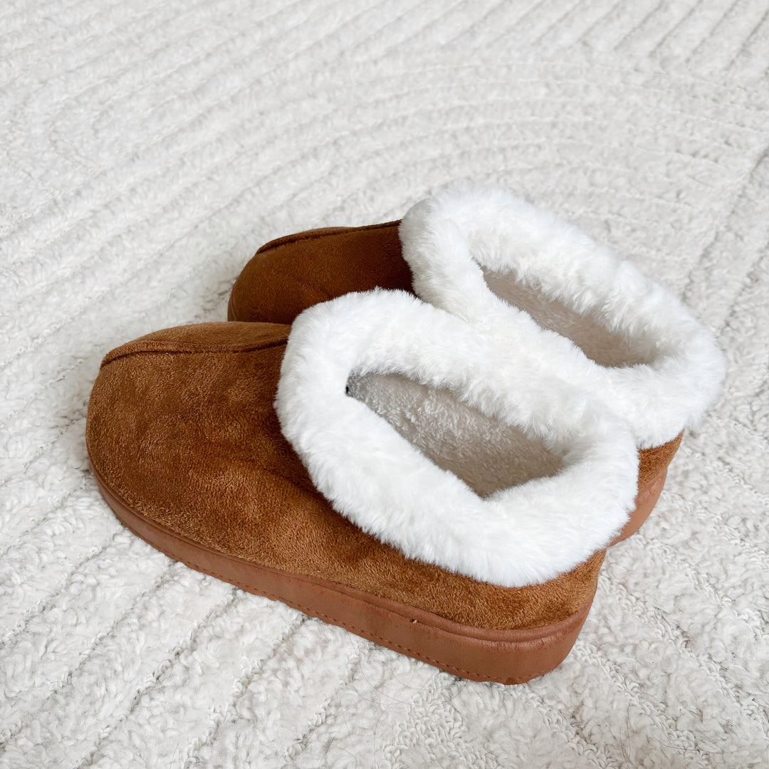 Winter cozy boots with plush lining and comfortable everyday wear