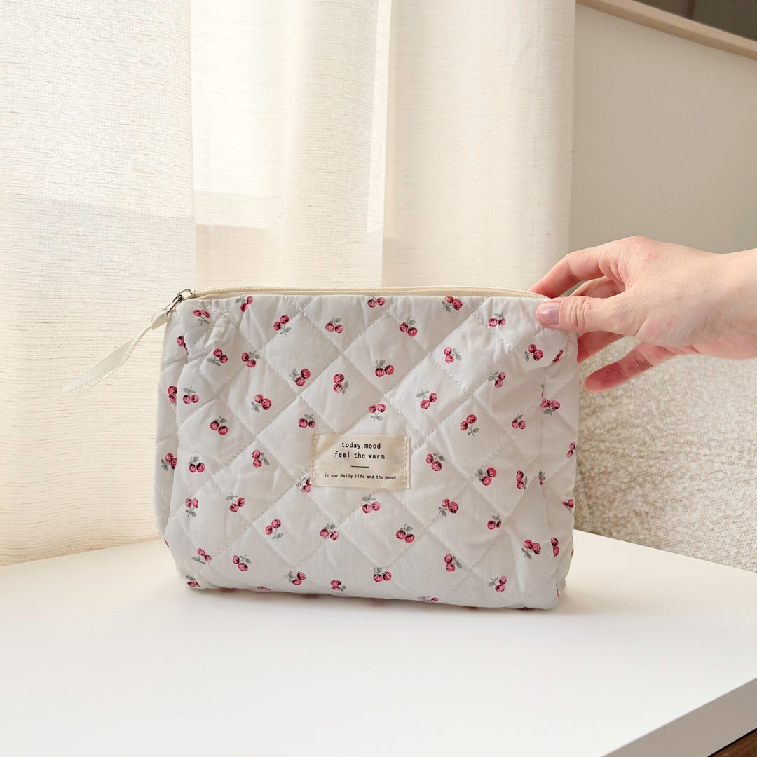 3 PCS Cherry Makeup Bags
