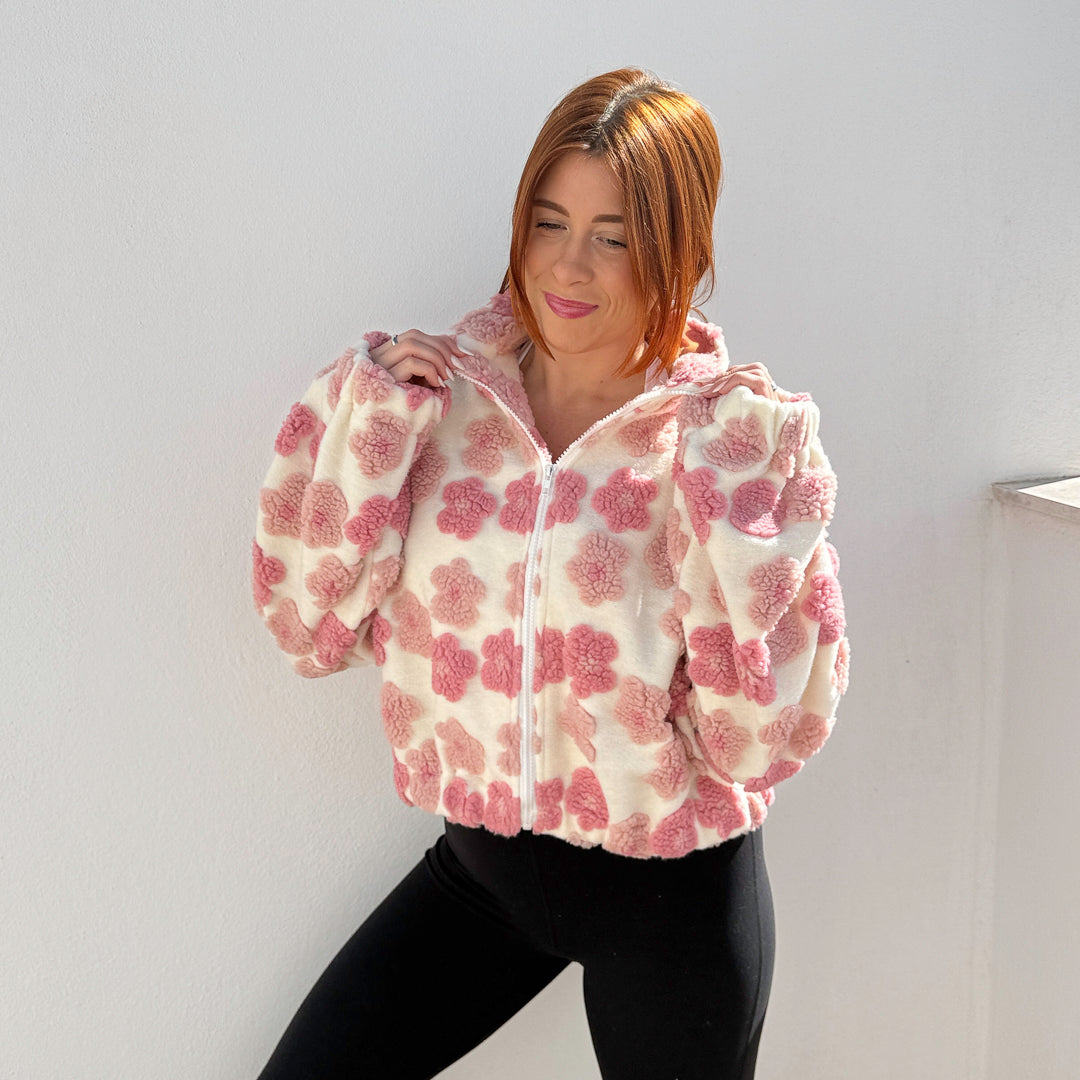 Cozy fleece jacket for women