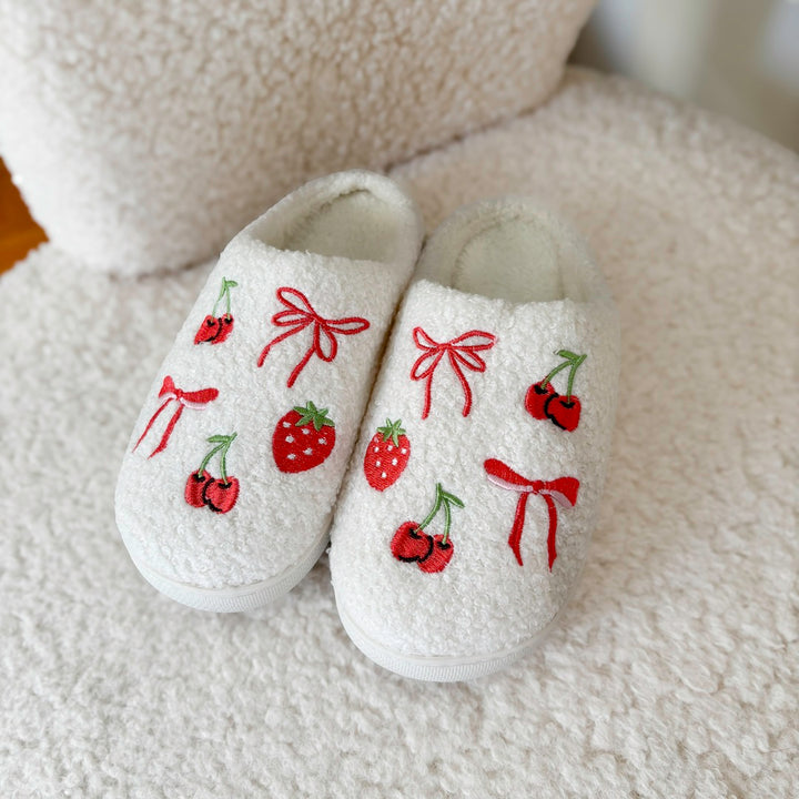 Berry & Bow Slippers