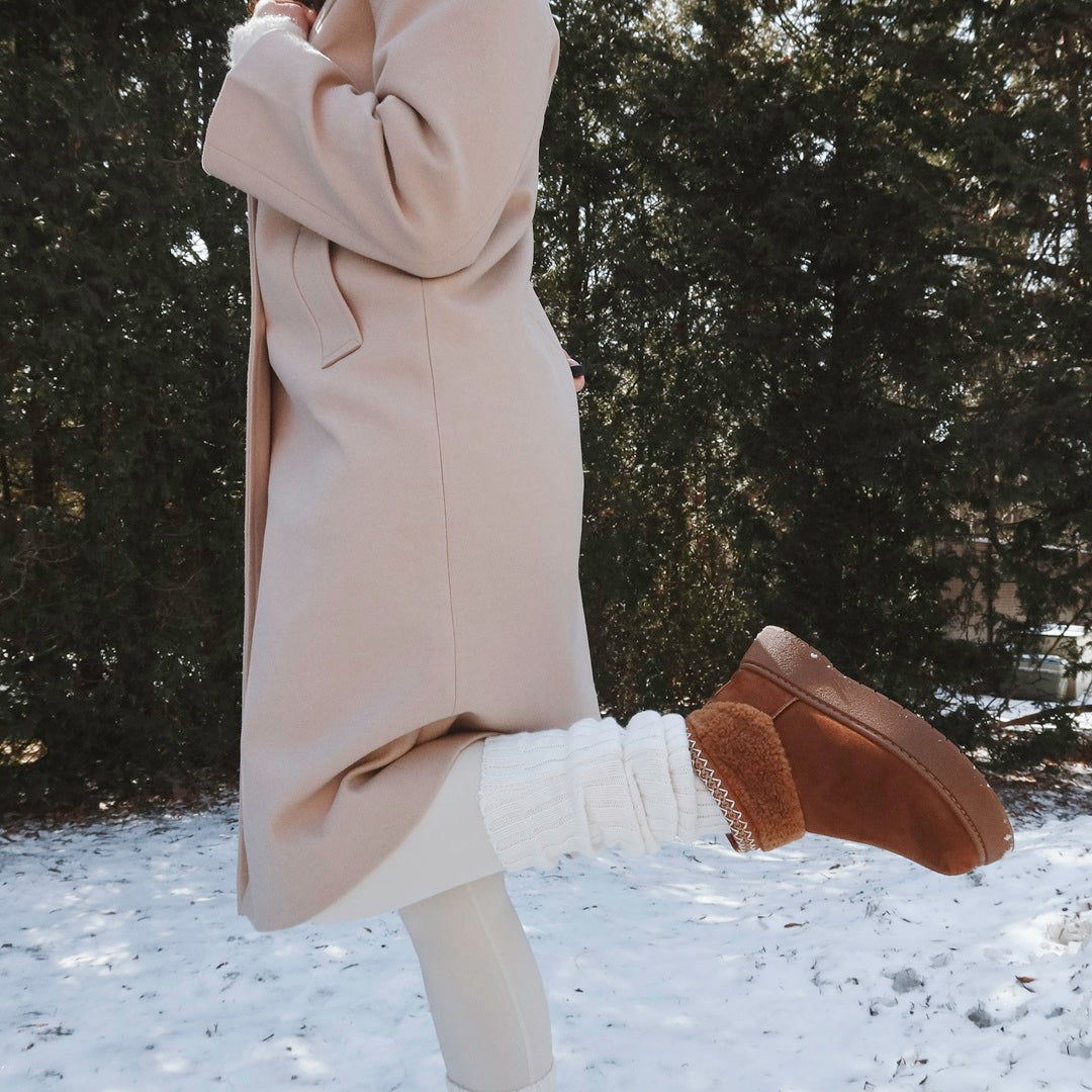 winter boots with soft fur lining