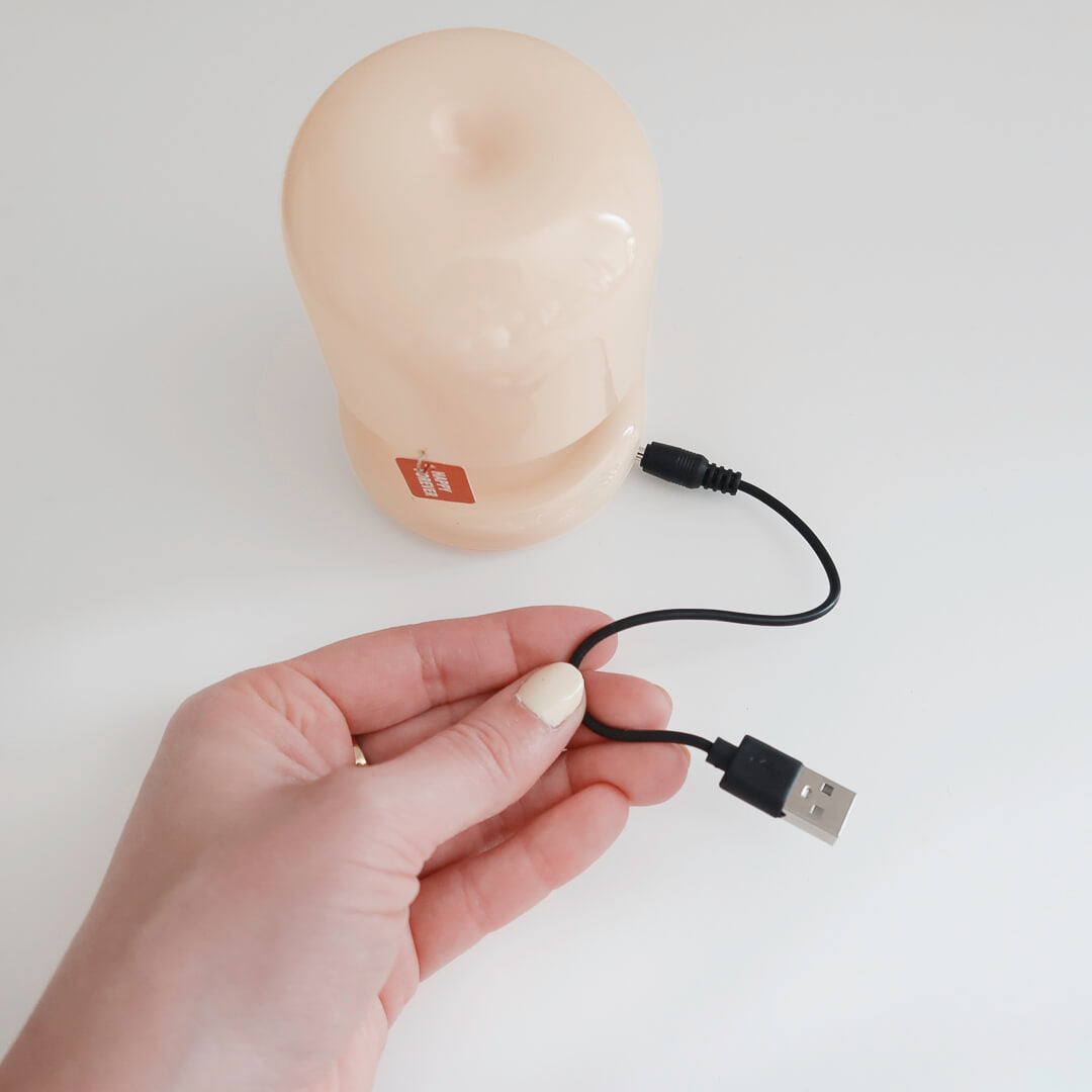 usb Mini sunset lamp with rounded mushroom shade