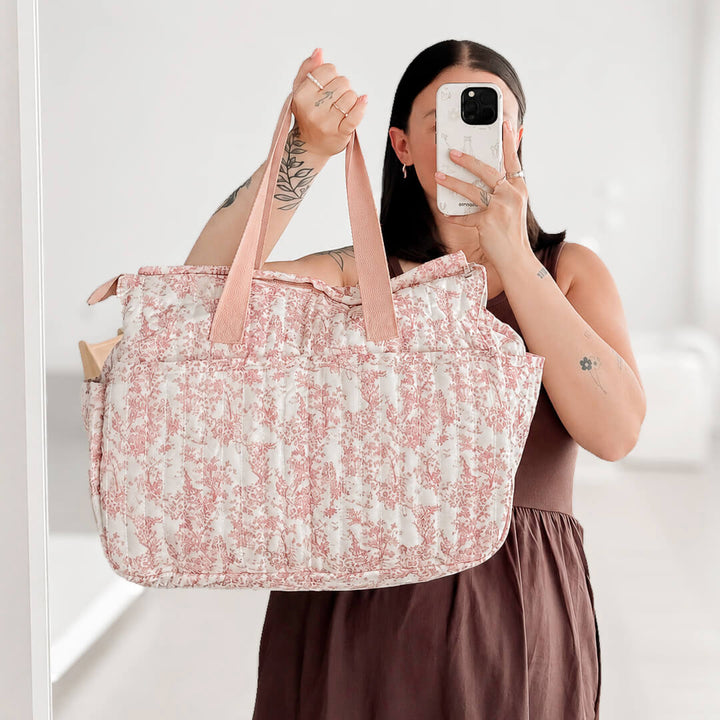 Hailey Multi-Pocket Diaper Bag