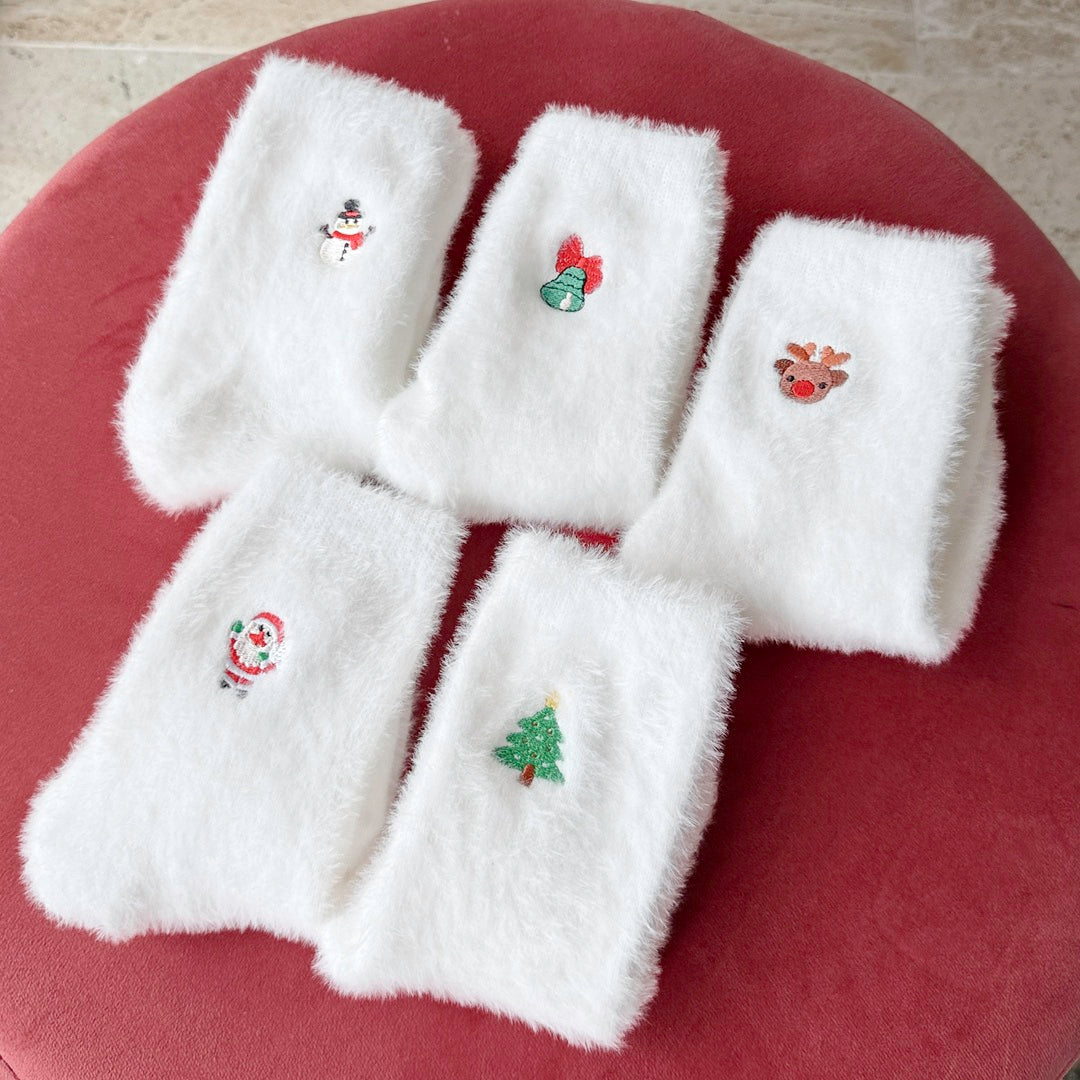 Fuzzy Christmas Socks Pack
