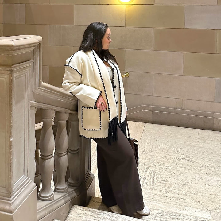 Winter Grace Scarf Coat