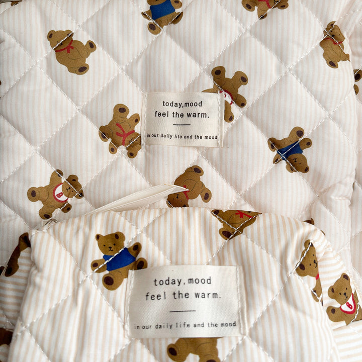 Travel cosmetic pouch set for women