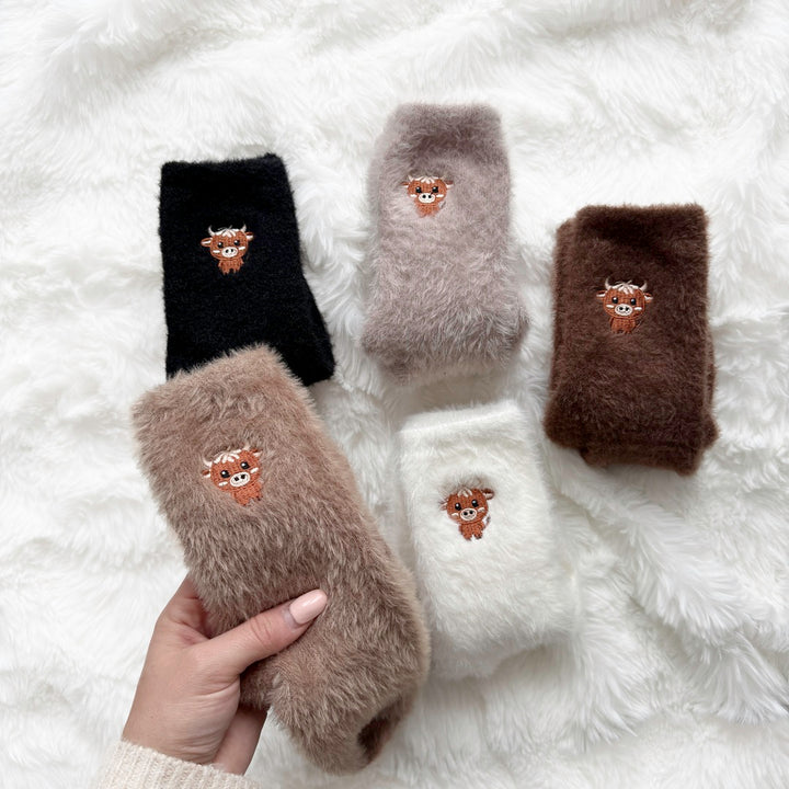 fuzzy socks for women, ultra soft and cozy for everyday wear