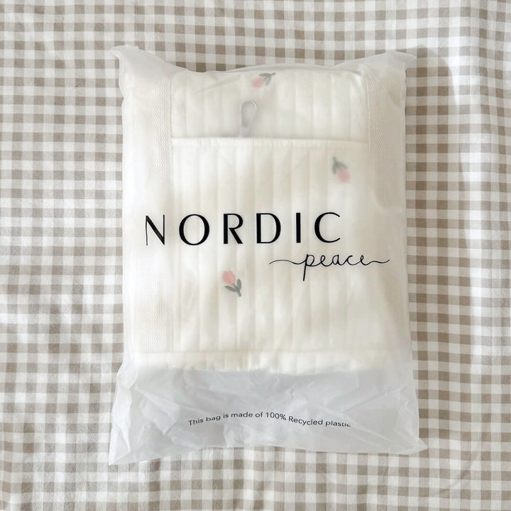 large diaper tote bag in Nordic Peace packaging