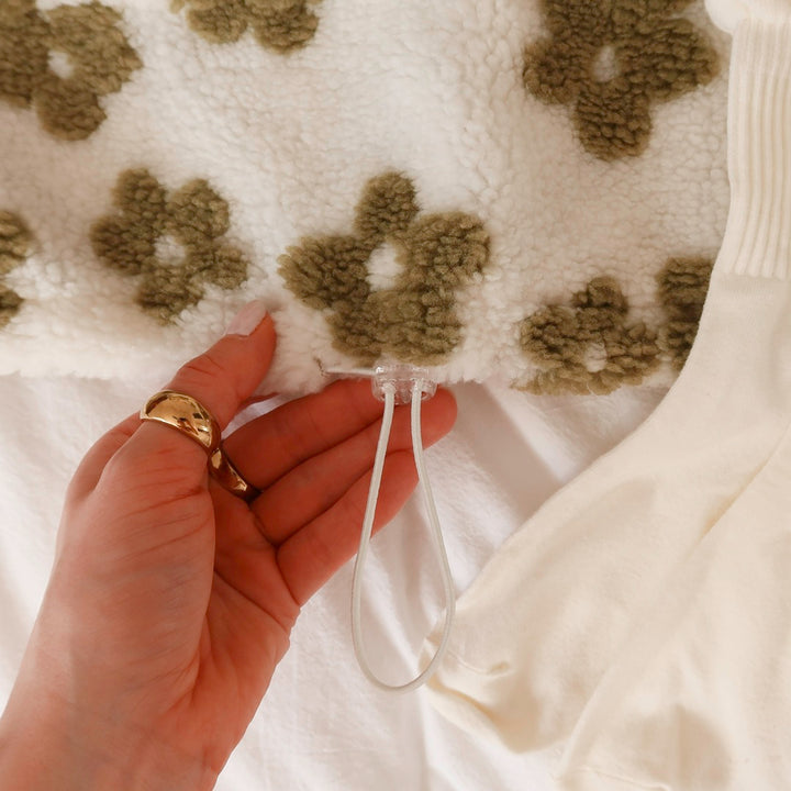 Women’s fleece sweater designed