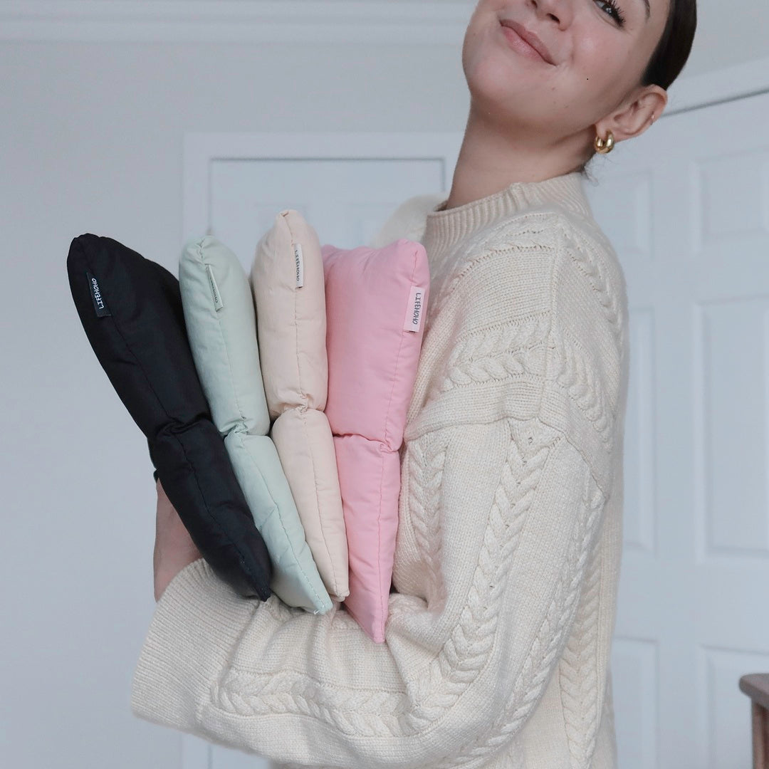 Stylish puffer laptop case for MacBook