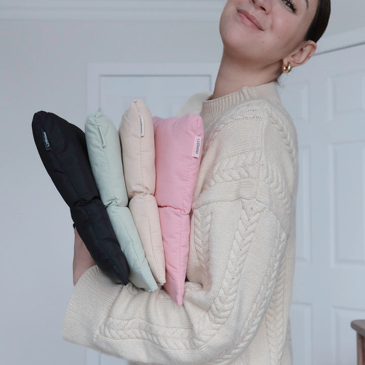 Stylish puffer laptop case for MacBook