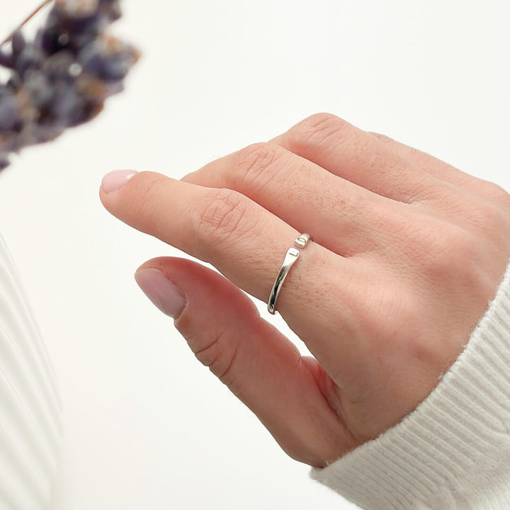 Personalized Initial Engraved Ring