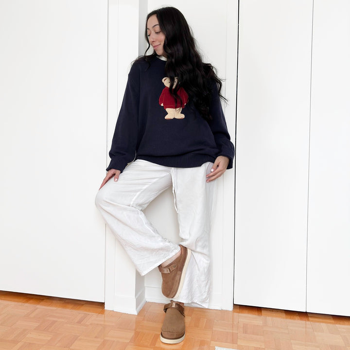 Casual suede shoes with thick sole and cozy interior