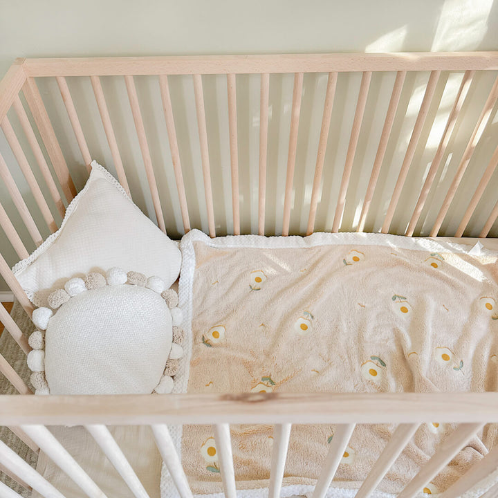 Ultra-soft plush baby blanket