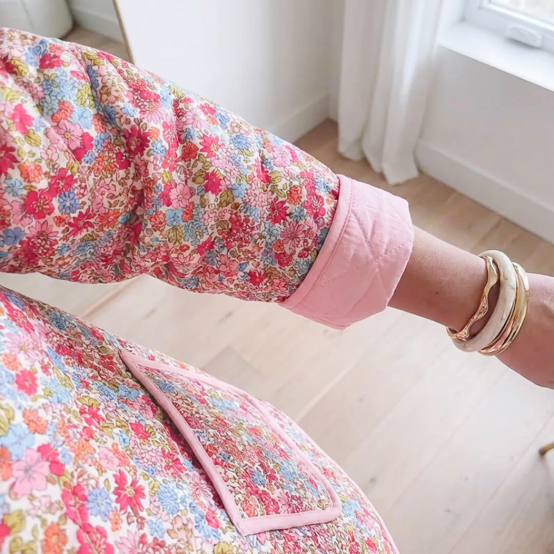 Olivia Floral Quilted Jacket
