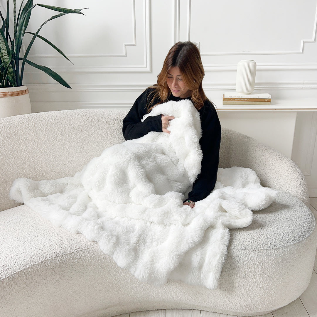 布団・毛布 JOURNAL STANDARD NORDIC BLANKET Nordic Cozy Fleece Blanket