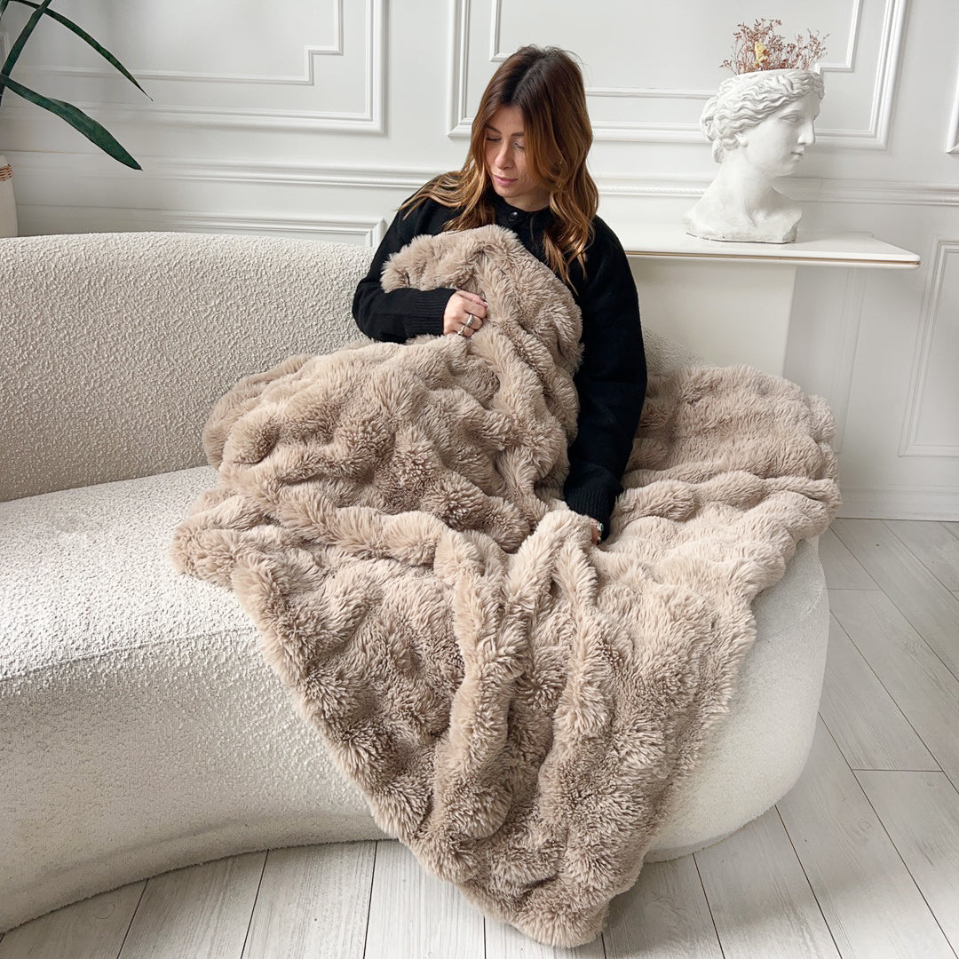 布団・毛布 JOURNAL STANDARD NORDIC BLANKET Nordic Cozy Fleece Blanket