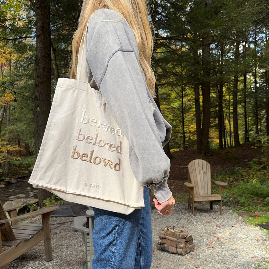 Beloved Canvas Tote Bag