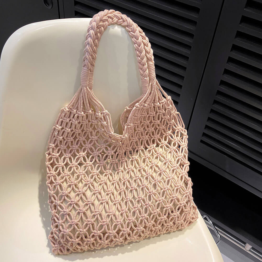 Amara Chic Crochet Tote Bag