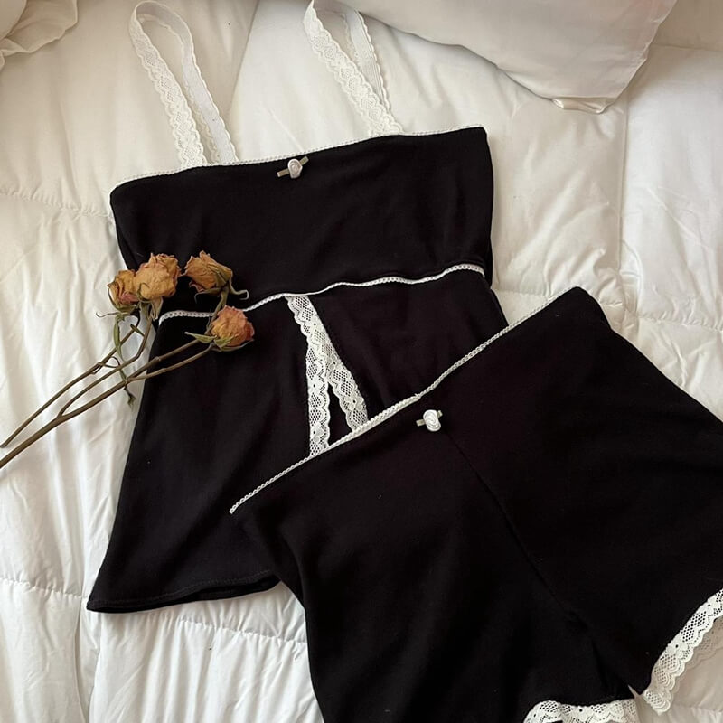nordic_peace_lace_2_pcs_black_women_pajama_lingerie_set_nightwear_clothing