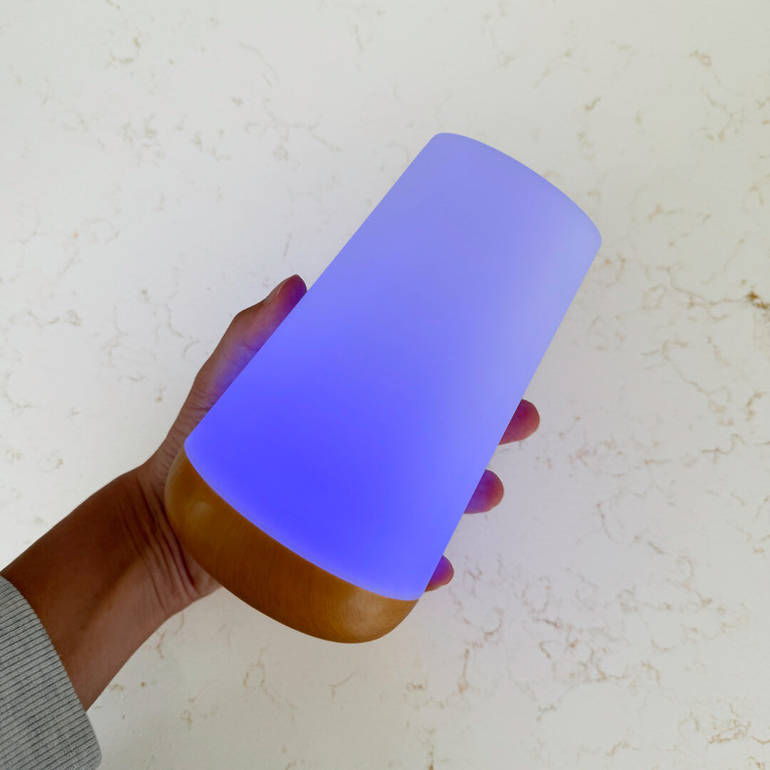 Soft night lamp with calming warm light