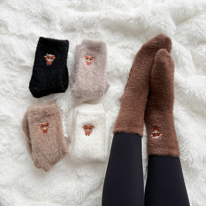 fuzzy socks for women, ultra soft and cozy