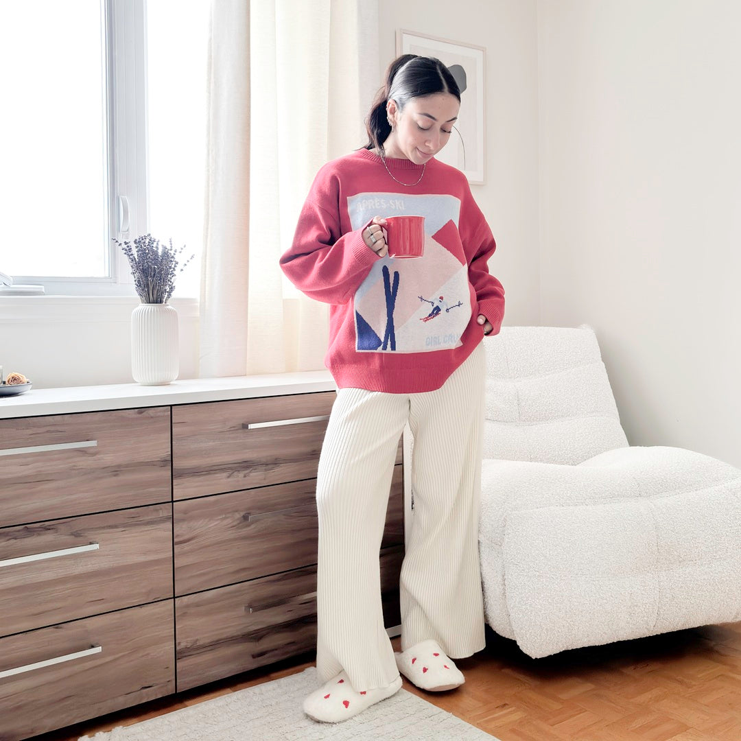 Mini Hearts Plush Slippers