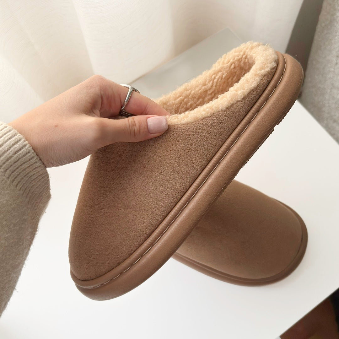 Soft and cozy house shoes with plush lining