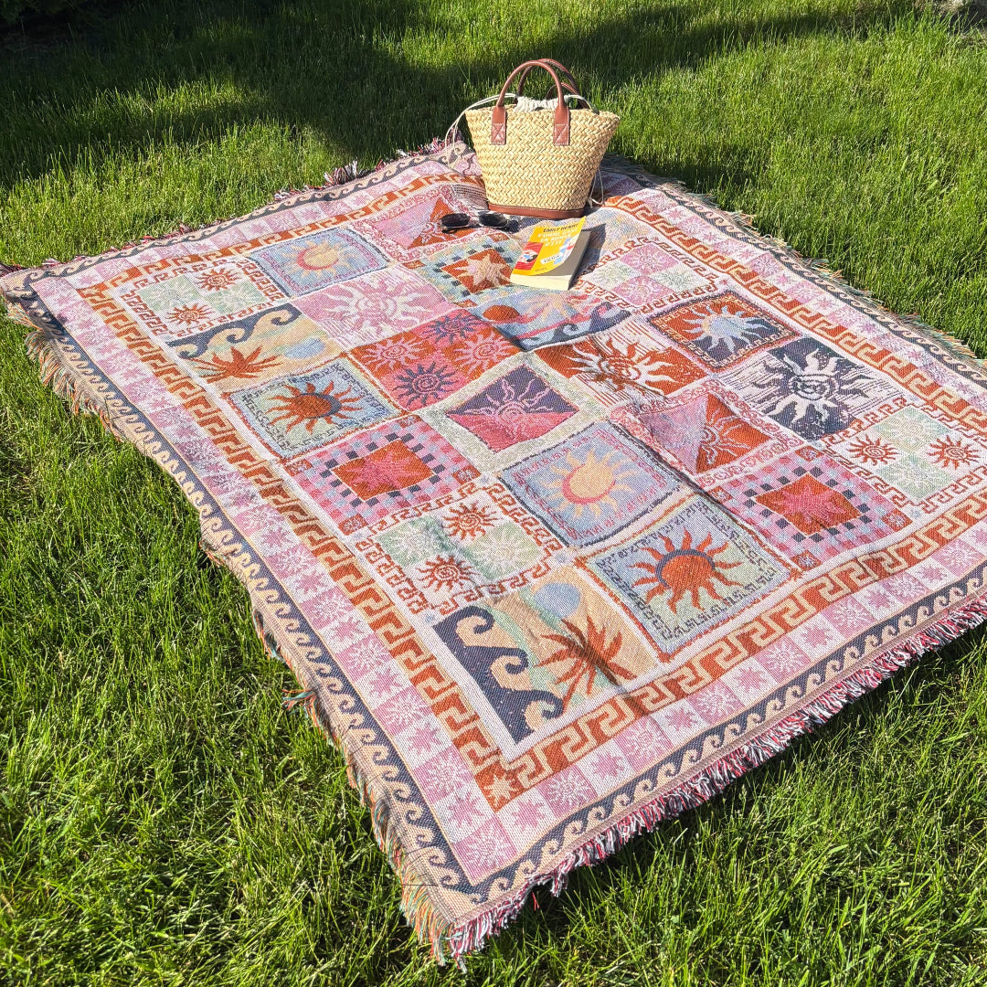 Boho Tapestry Outdoor Blanket