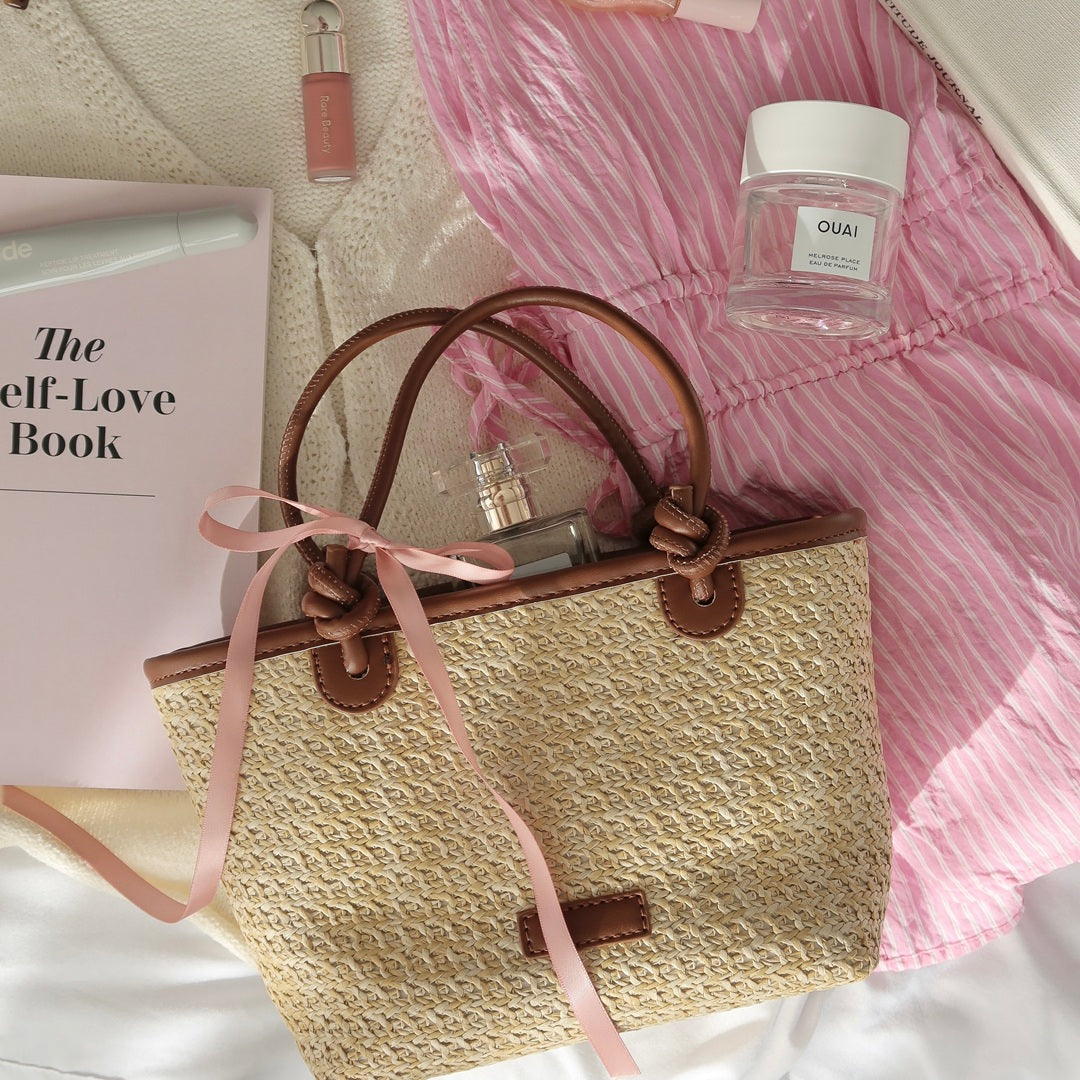 woven bag small wicker purse