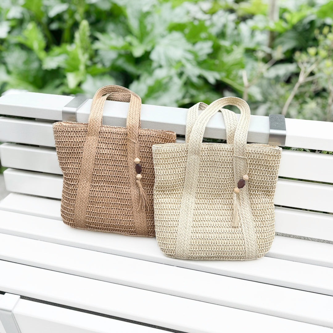 woven tote bag for women