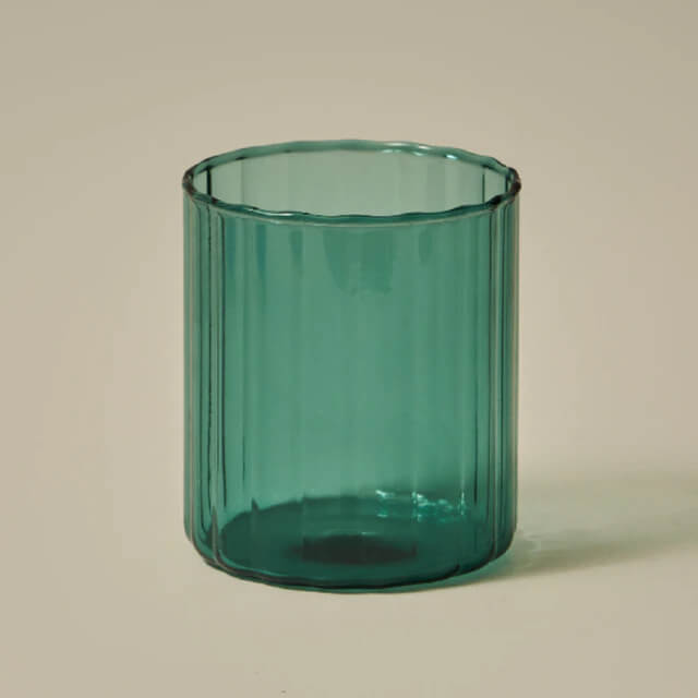 Colorful Vintage Glassware Cups